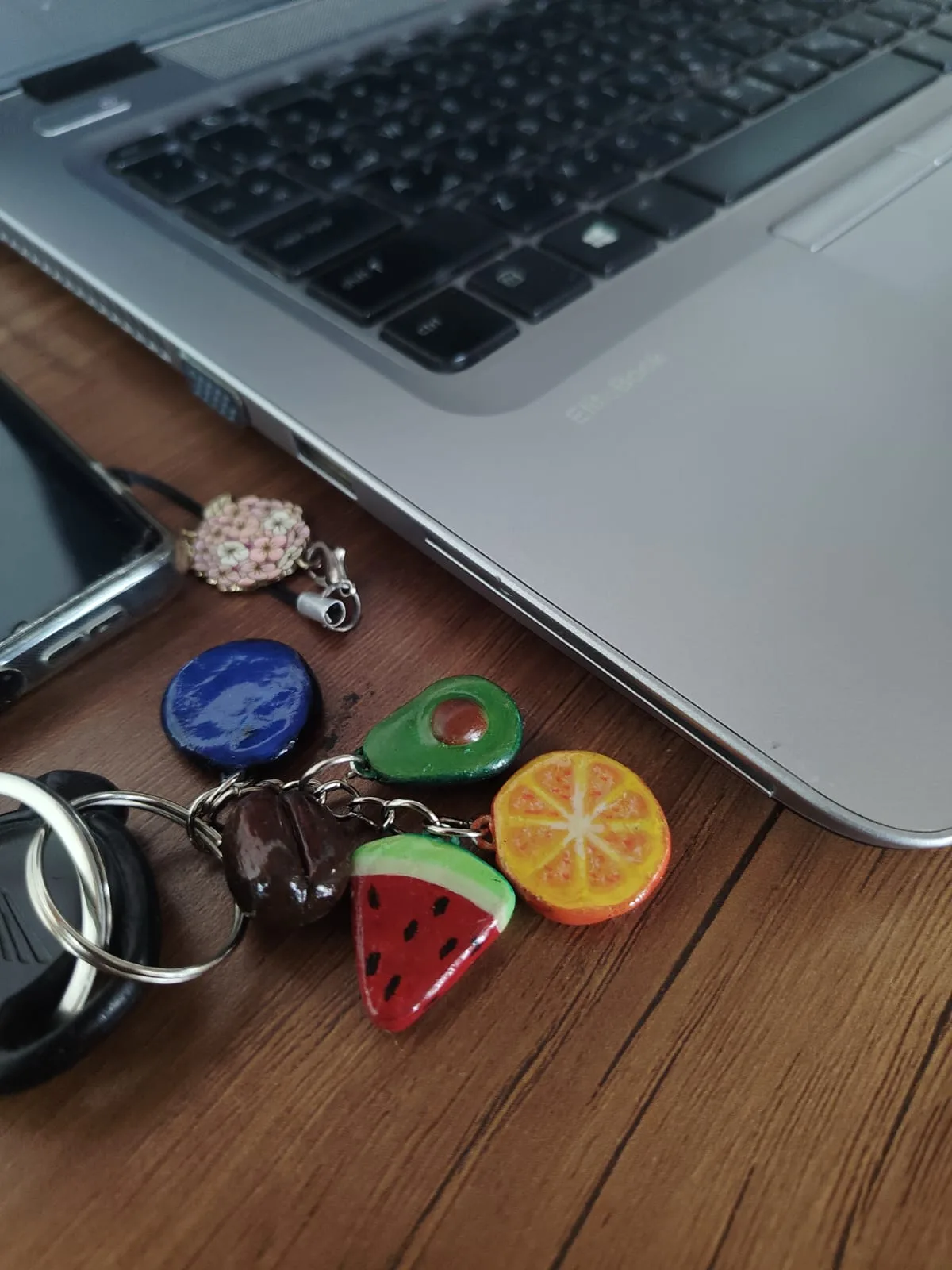 Fruit keychain